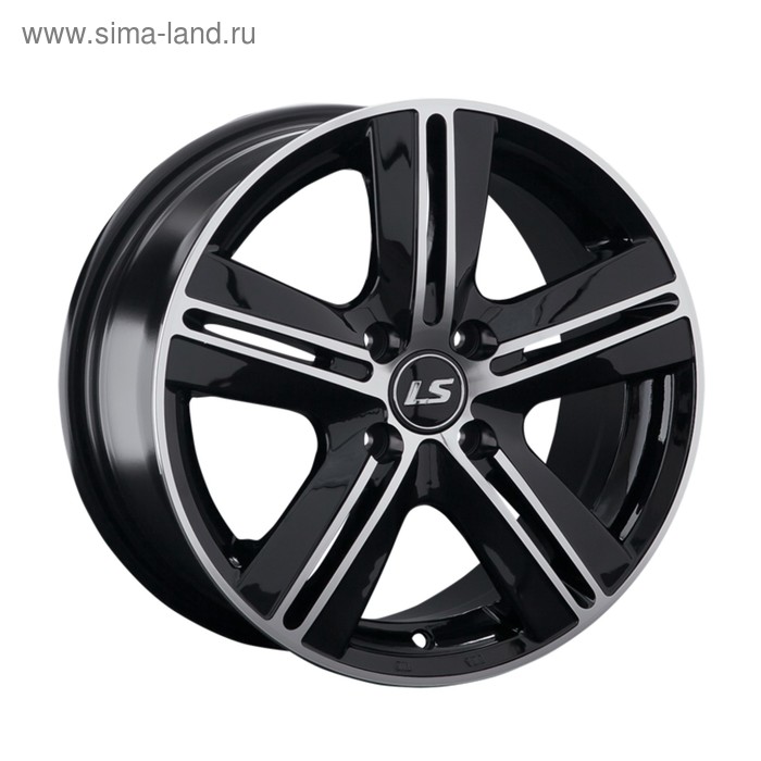 фото Диск литой ls 320 6,5x15 4x100 et40 d60,1 bkf (s035011) ls wheels