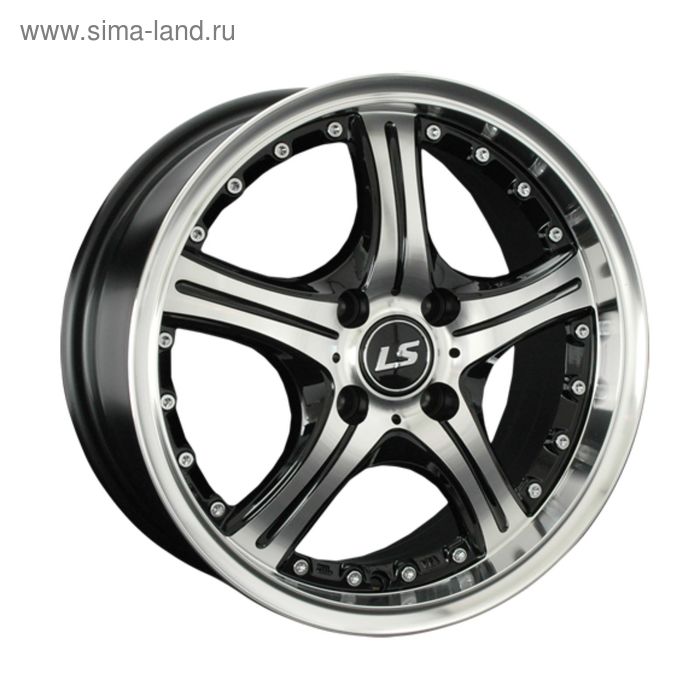 фото Диск литой ls 322 6,5x15 5x100 et40 d73,1 bkl (s043183) ls wheels