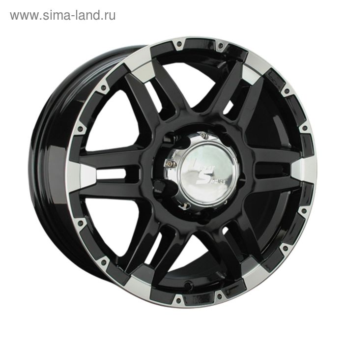 фото Диск литой ls 212 7x16 6x139,7 et46 d67,1 bkf (s029037) ls wheels