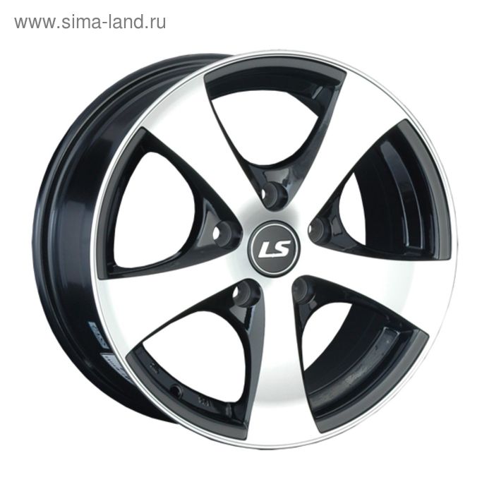 фото Диск литой ls 324 6,5x15 4x100 et40 d73,1 bkf (s021302) ls wheels