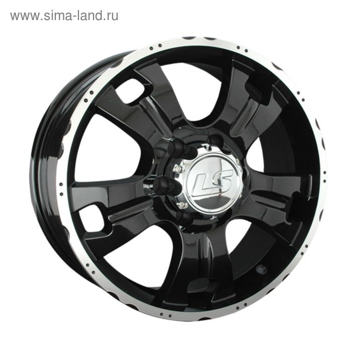 фото Диск литой ls 214 7,5x18 6x139,7 et25 d77,8 bkf (s029038) ls wheels