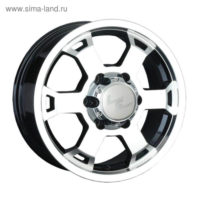 

Диск литой LS 326 7x16 6x139,7 ET38 d67,1 BKF (S022590)