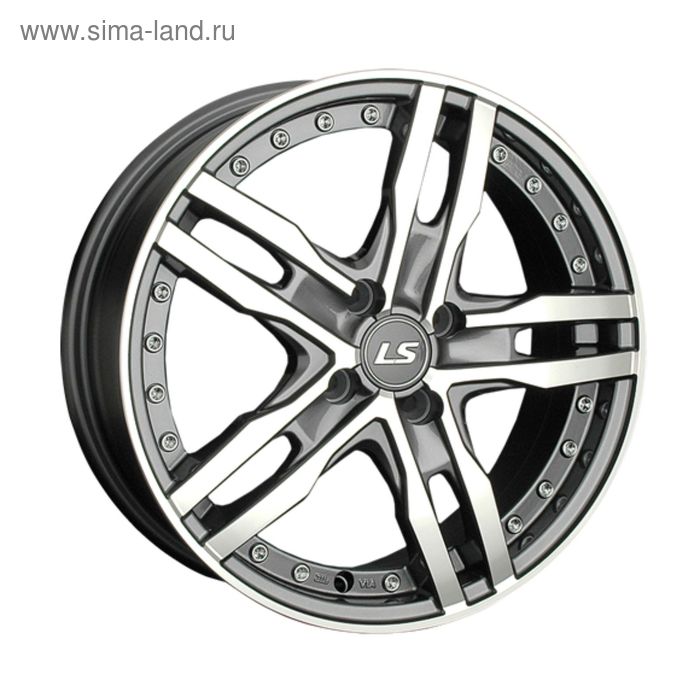 фото Диск литой ls 356 6x16 4x100 et41 d60,1 bkf (s041928) ls wheels