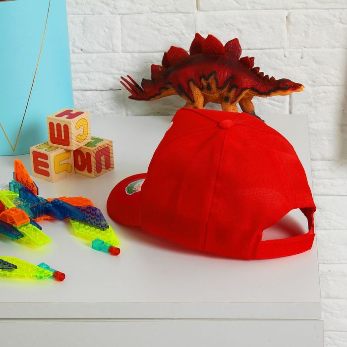 Кепка детская для мальчиков "Ищу приключения!", р-р 52-54, 3-7 лет, цвета МИКС