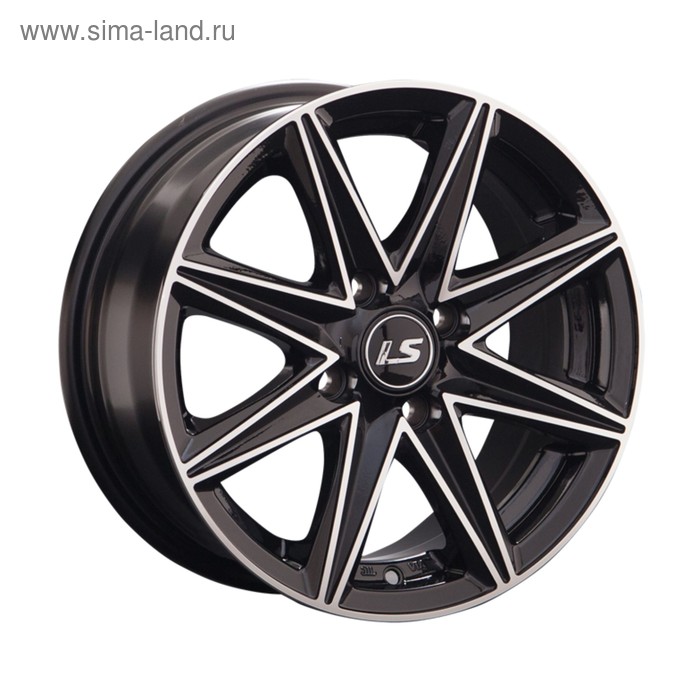 фото Диск литой ls 363 7x16 5x114,3 et40 d73,1 bkf (s032201) ls wheels