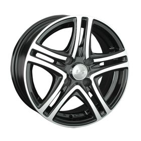 

Диск литой LS 570 6,5x15 4x108 ET27 d73,1 BKF (S030309)