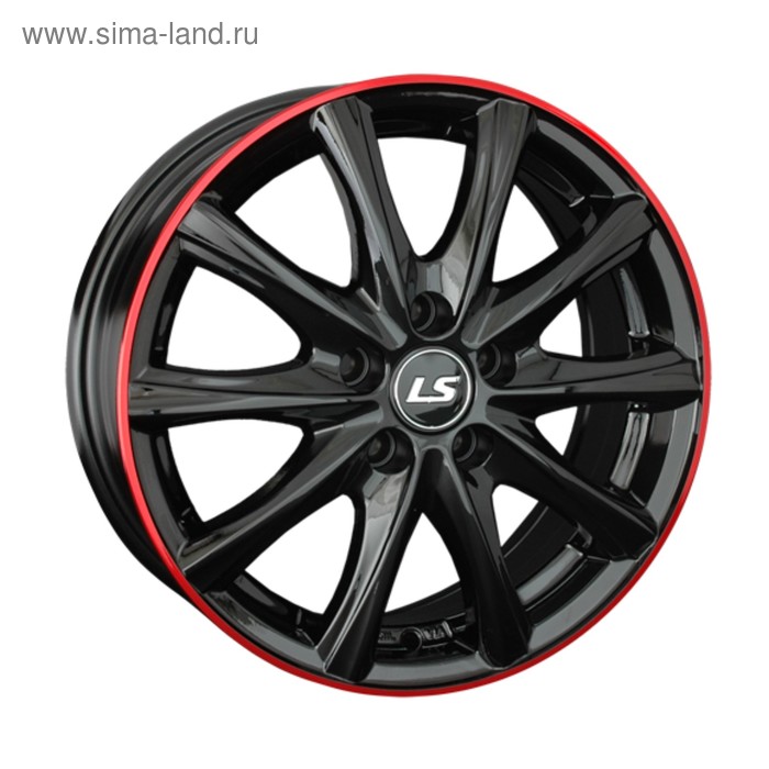 фото Диск литой ls 741 6x15 5x100 et40 d73,1 bk(frl) (s032356) ls wheels