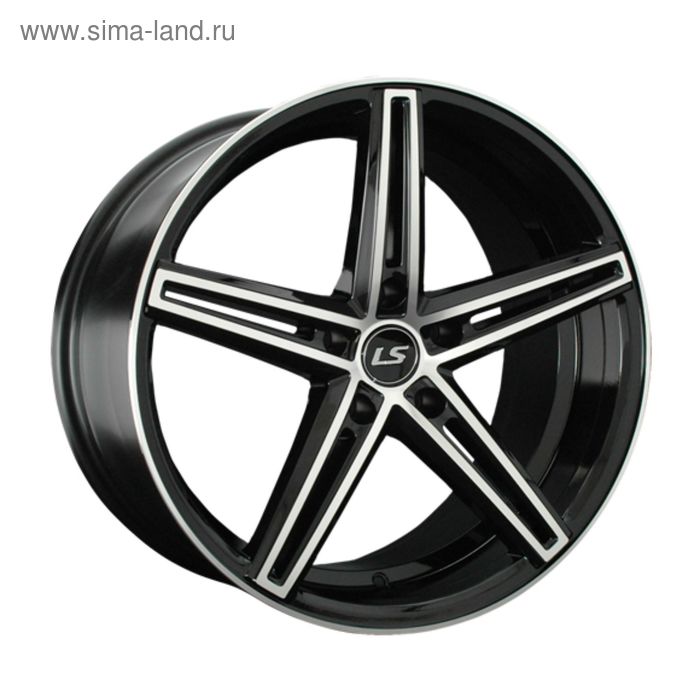 фото Диск литой ls 749 8,5x19 5x120 et25 d74,1 bkf (s036466) ls wheels