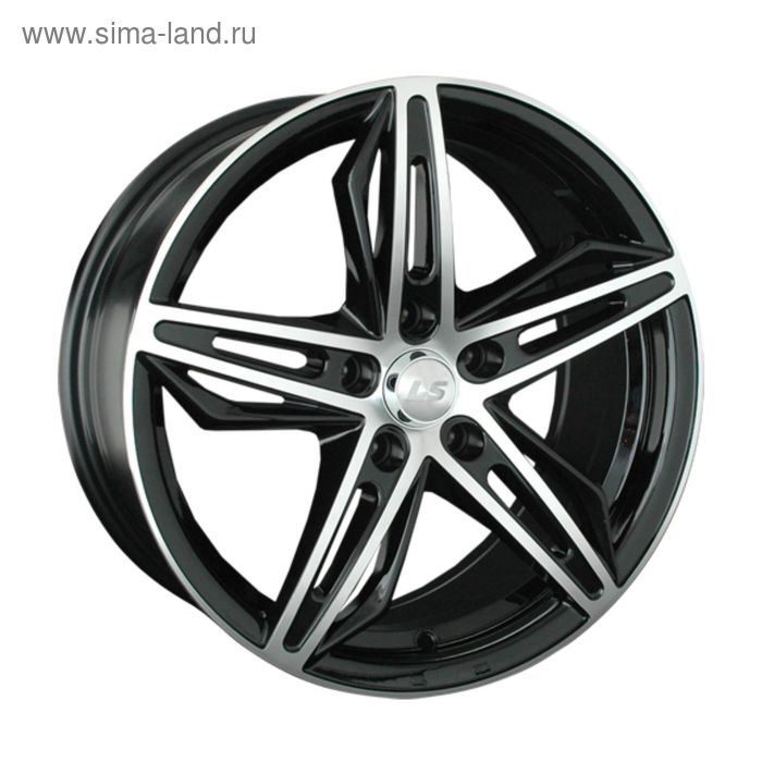 фото Диск литой ls 756 7,5x17 5x112 et40 d66,6 bkf (s041814) ls wheels