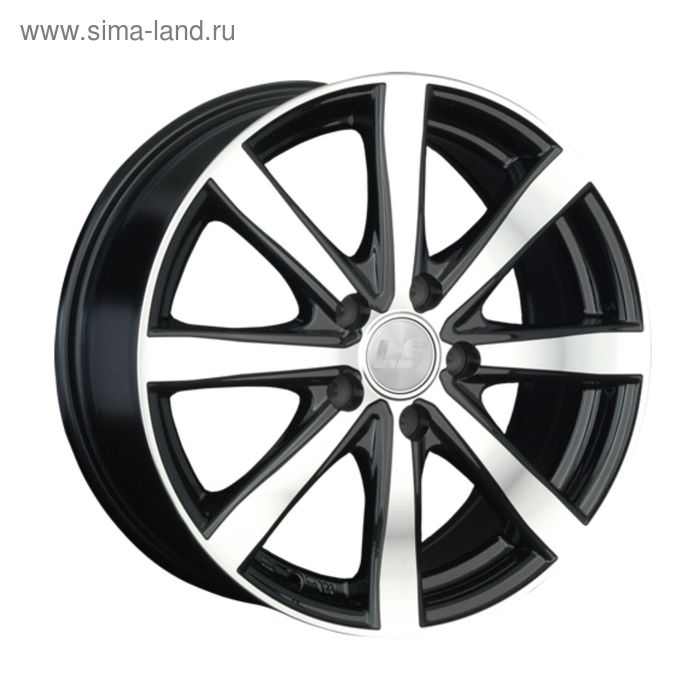 фото Диск литой ls 807 6,5x16 5x110 et37 d65,1 bkf (s036258) ls wheels