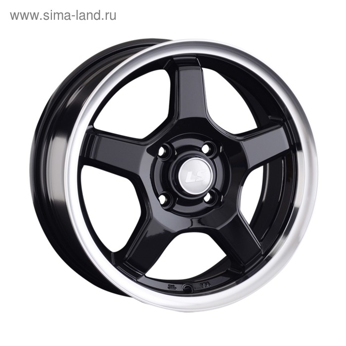 фото Диск литой ls 816 7,5x17 5x114,3 et45 d73,1 bkl (s042359) ls wheels