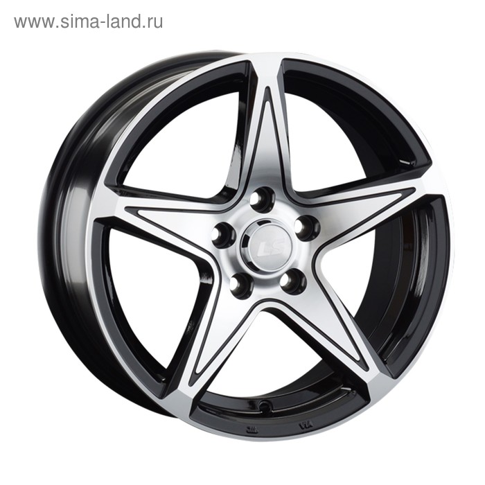 фото Диск литой ls 852 7,5x17 5x114,3 et38 d73,1 bkf (s042822) ls wheels