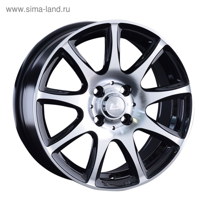 фото Диск литой ls 857 6,5x15 4x100 et38 d73,1 bkf (s042866) ls wheels