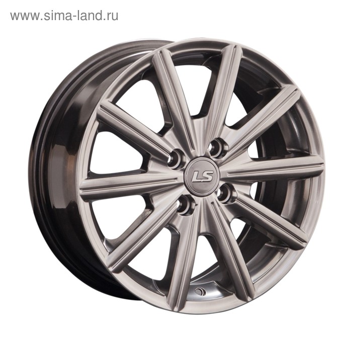 фото Диск литой ls by738 6x15 4x100 et43 d73,1 hpb (s008764) ls wheels