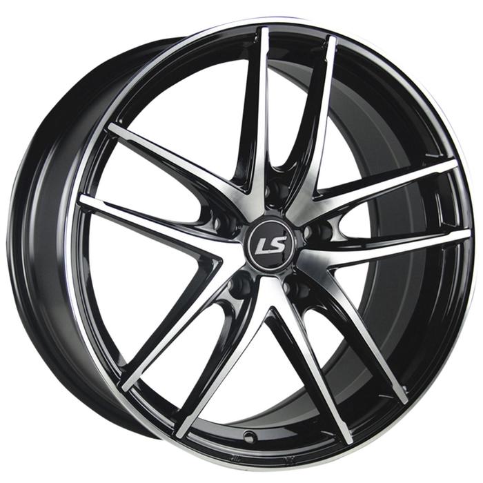 фото Диск литой ls 855 7,5x17 5x114,3 et40 d73,1 bkf (s042858) ls wheels