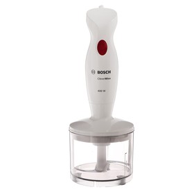 

Блендер Bosch MSM 14200 CNHR12C, 400 Вт,пластик.ножка, изм-ль, мерн.стакан, белый