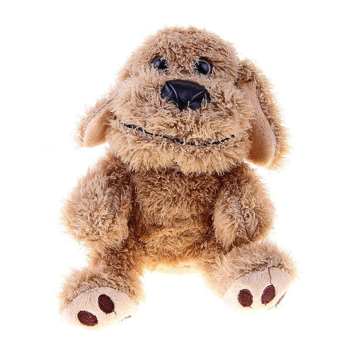 Мягкая игрушка механическая-повторюшка "Собака"