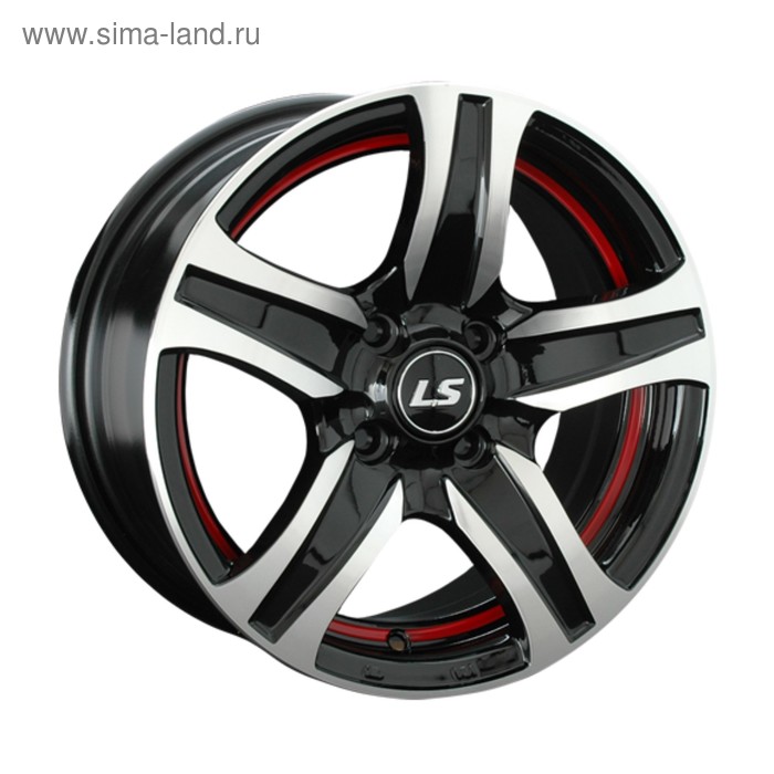 фото Диск литой ls 145 6,5x15 5x105 et39 d56,6 bkf-rl (s024142) ls wheels