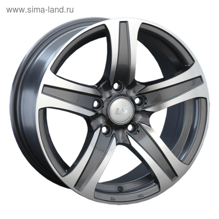 фото Диск литой ls 145 6,5x15 4x100 et40 d73,1 gmf (s034968) ls wheels