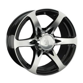

Диск литой LS 165 7x16 6x139,7 ET10 d107,1 BKF (S028239)