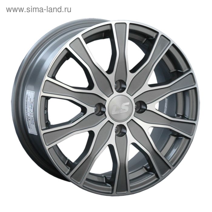 фото Диск литой ls 168 6x14 4x100 et39 d73,1 gmf (s006180) ls wheels