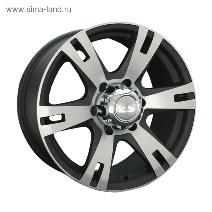 фото Диск литой ls 182 8x17 6x139,7 et25 d106,1 mbf (s034973) ls wheels