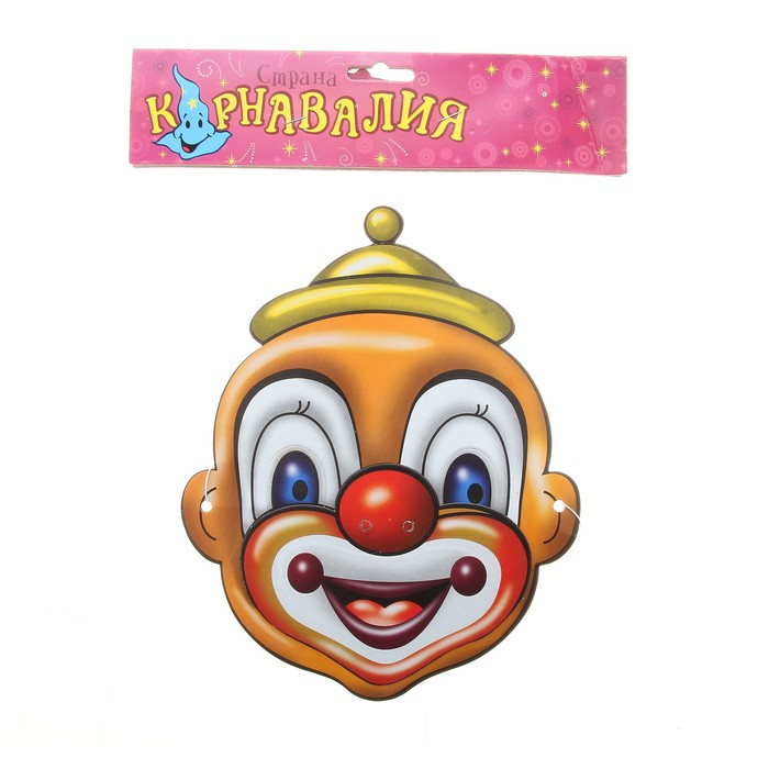 Маска "Клоун", набор 6 шт