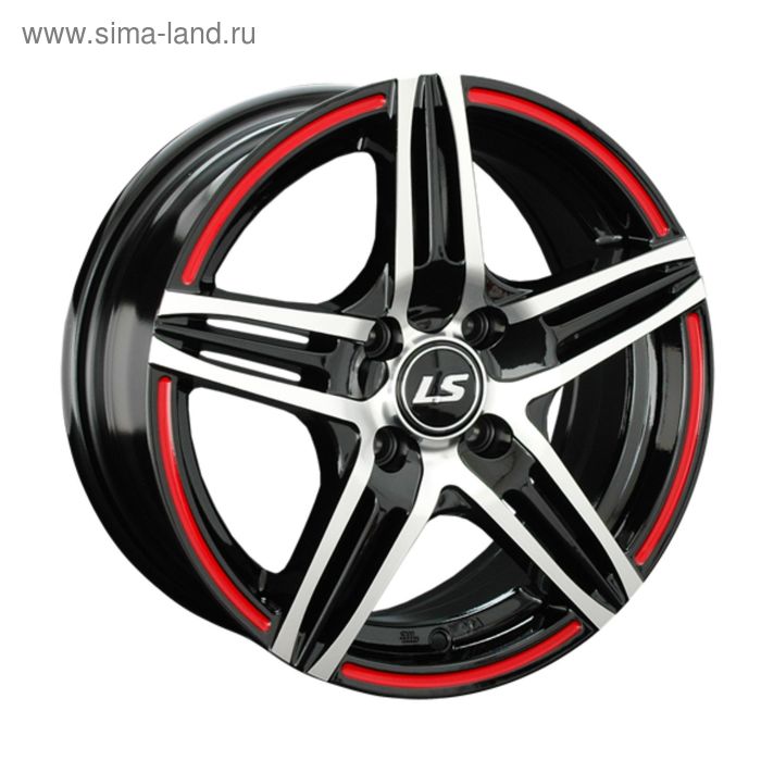 фото Диск литой ls 189 7x16 5x114,3 et40 d73,1 bkfrl (s024039) ls wheels