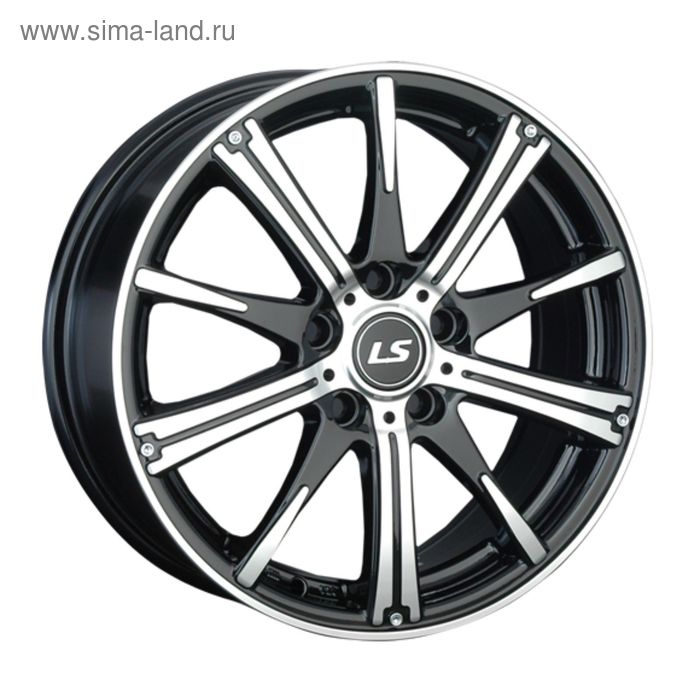 фото Диск литой ls 209 6,5x16 5x108 et50 d63,3 bkf (s020829) ls wheels