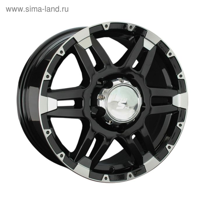 

Диск литой LS 212 7x16 5x139,7 ET30 d98,5 BKF (S024284)
