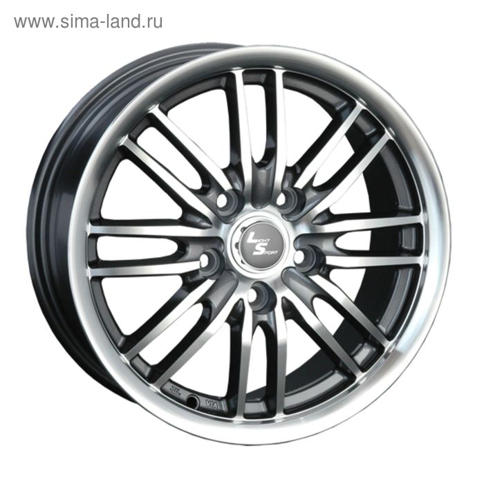 фото Диск литой ls 278 6,5x15 5x112 et45 d57,1 gmf (s018198) ls wheels