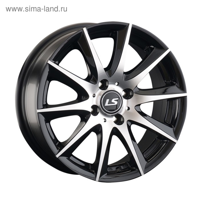 фото Диск литой ls 286 6,5x15 4x100 et40 d73,1 bkf (s043182) ls wheels