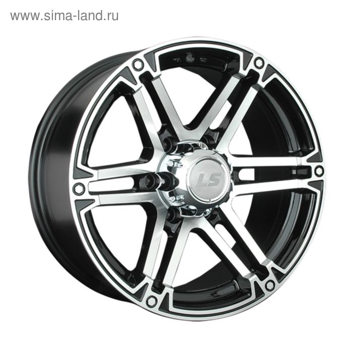 фото Диск литой ls 473 8x17 6x139,7 et25 d106,1 bkf (s027647) ls wheels