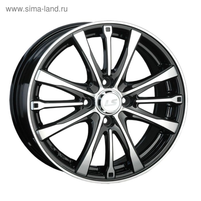 фото Диск литой ls 298 6x15 4x100 et45 d73,1 bkf (s020731) ls wheels