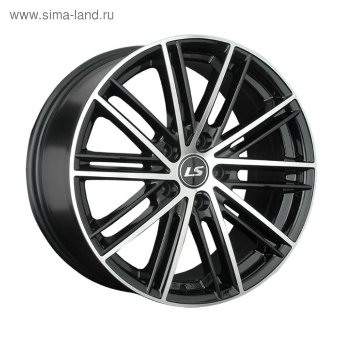 фото Диск литой ls 480 7,5x17 5x114,3 et45 d73,1 bkf (s027718) ls wheels