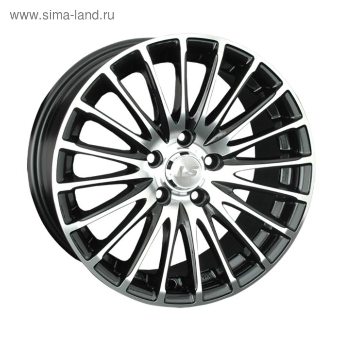 фото Диск литой ls 565 7,5x17 5x114,3 et40 d73,1 bkf (s031996) ls wheels