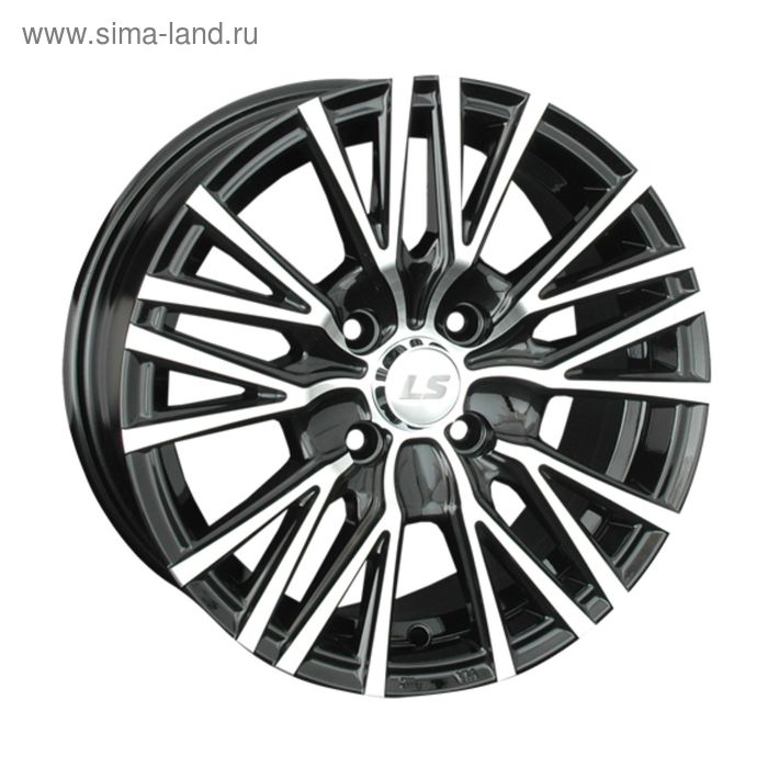 фото Диск литой ls 568 7x16 5x114,3 et40 d73,1 bkf (s032002) ls wheels