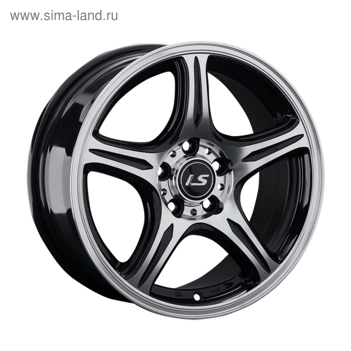 фото Диск литой ls 319 6,5x15 5x100 et38 d57,1 bkf (s031805) ls wheels