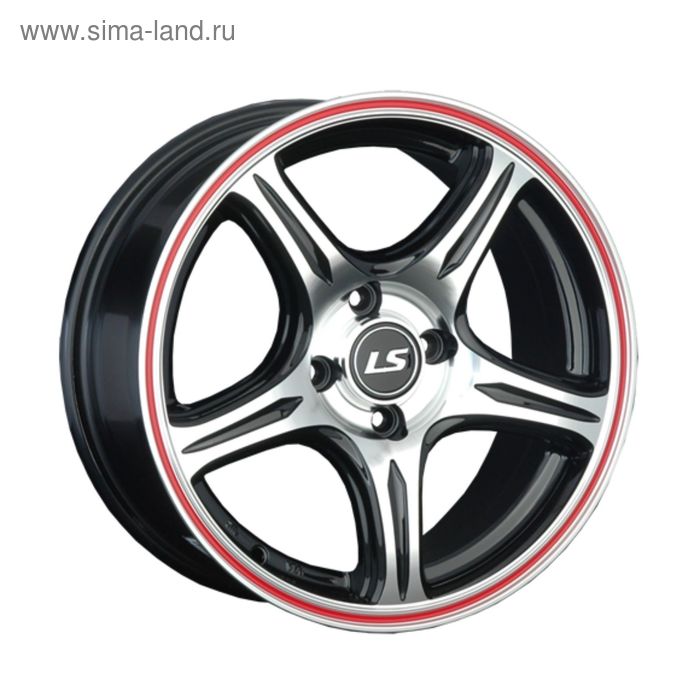 фото Диск литой ls 319 6,5x15 4x100 et40 d73,1 bkfrl (s024088) ls wheels