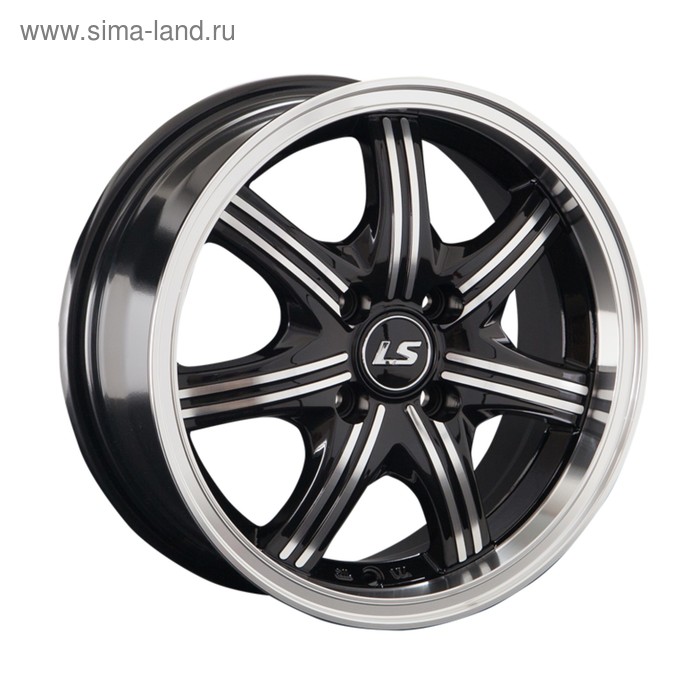 фото Диск литой ls 323 6,5x15 4x100 et40 d60,1 bkf (s035207) ls wheels