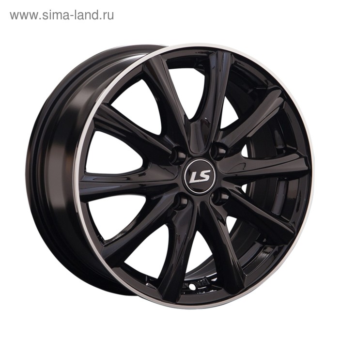 фото Диск литой ls 741 6x15 4x100 et48 d73,1 bkl (s035545) ls wheels