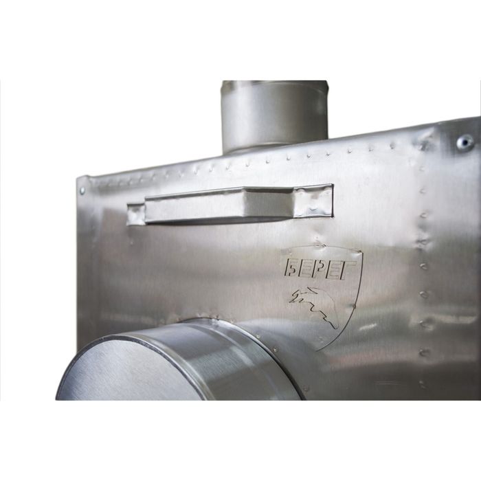 Печь "Экономка Б" большая стационарные экраны