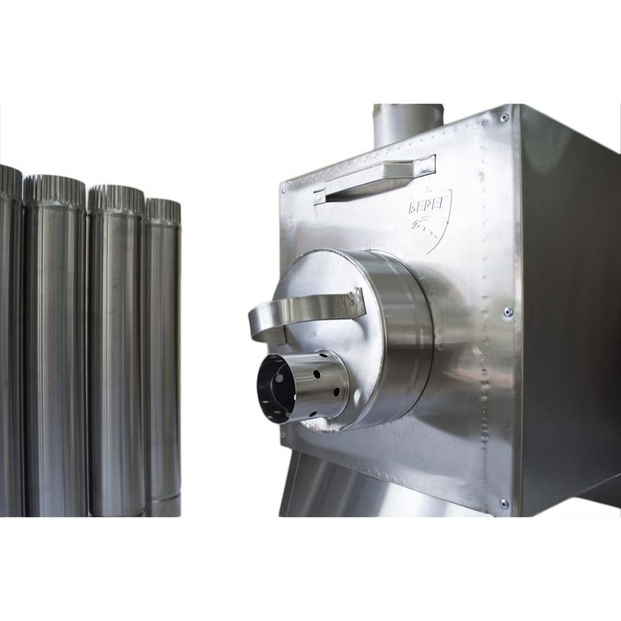 Печь "Экономка Б" большая стационарные экраны