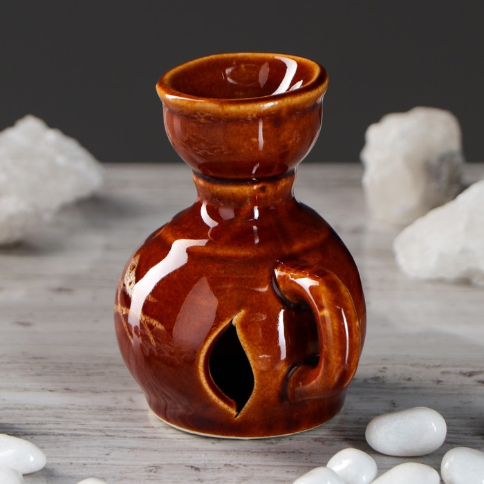 Аромалампа "Малая" коричневая