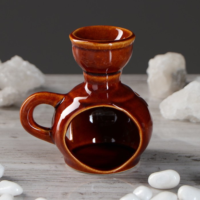 Аромалампа "Малая" коричневая