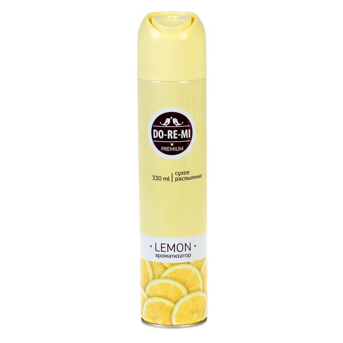 Освежитель воздуха До-ре-ми Премиум "Лимон", 330 мл