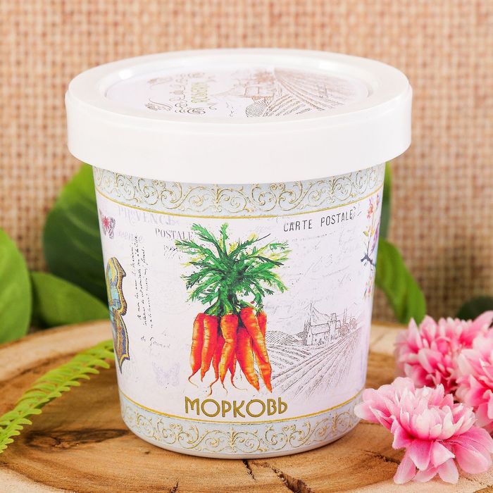 Растущая травка "Ботанический набор" Морковь"