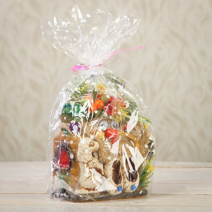 Оберег "Домовёнок с собакой"