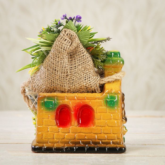 Оберег "Домовёнок с собакой"