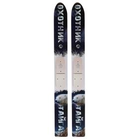 Лыжи охотничьи дерево-пластиковые «Тайга», 155 см, цвета МИКС от Сима-ленд
